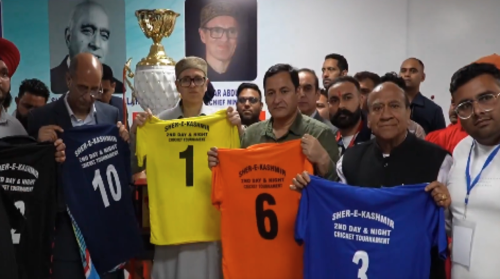 Omar Abdullah launches 2nd Sher-e-Kashmir cricket tournament in Jammu