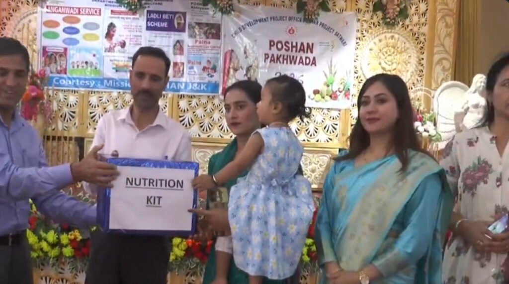 Poshan Pakhwada 2026 observed at Satwari, focus on maternal & child nutrition