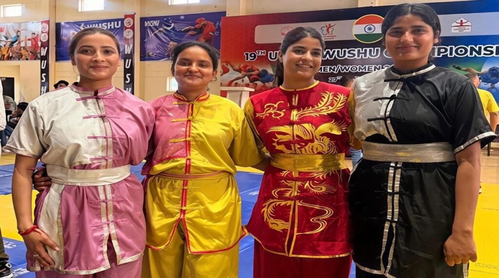 J&K police Wushu team excels with 12 Gold, 5 Silver medals