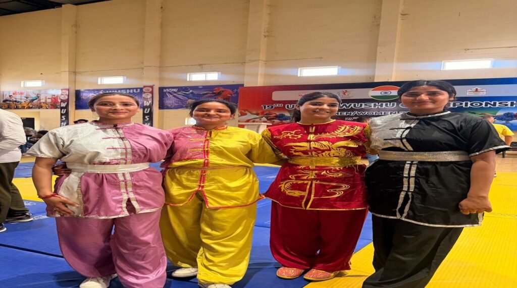 J&K Police Wushu team wins 12 Gold, 5 Silver
