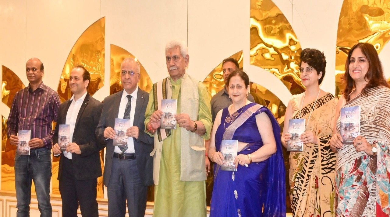 LG Sinha Launches ‘Healer in Exile’, Honours Dr Sushil Razdan