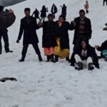Unexpected April snowfall triggers tourism surge in Bhaderwah highlands