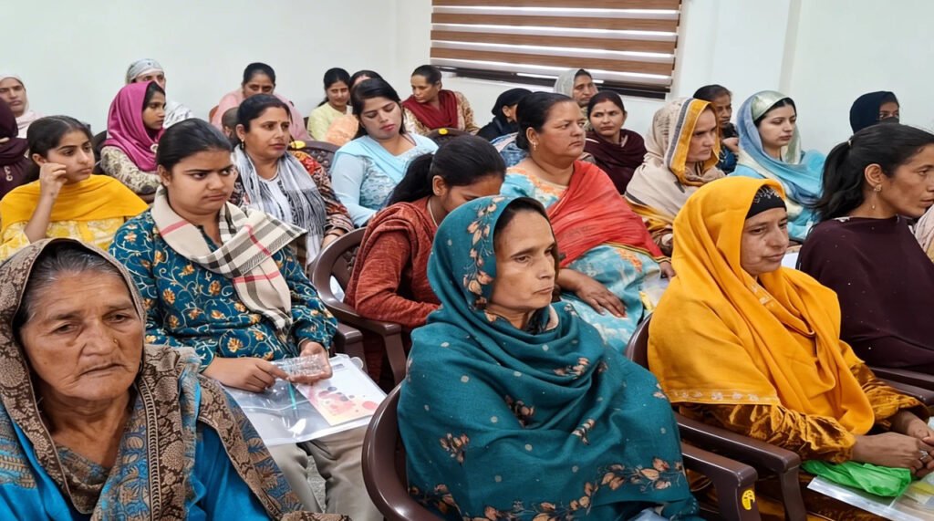 JKCIP training strengthens capacity of women farmers in Rajouri