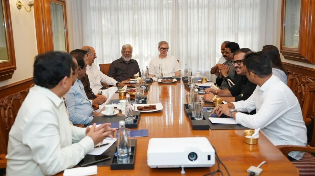 CM Omar Abdullah courts filmmakers in Bengaluru, showcases J&K as emerging film hub