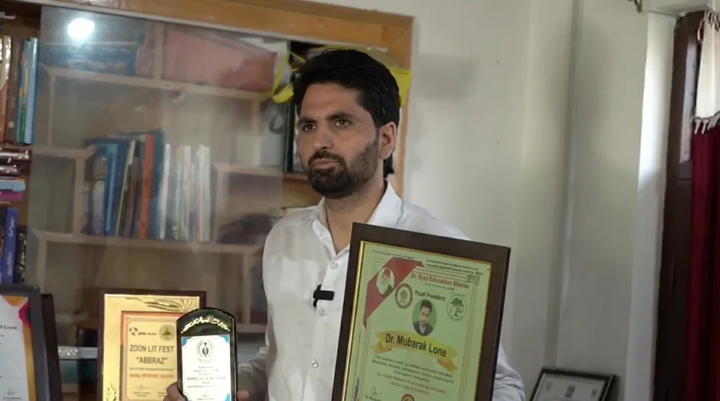 Baramulla’s Dr. Mubarak Lone appointed Urdu lecturer, sets new academic benchmark in Kashmir
