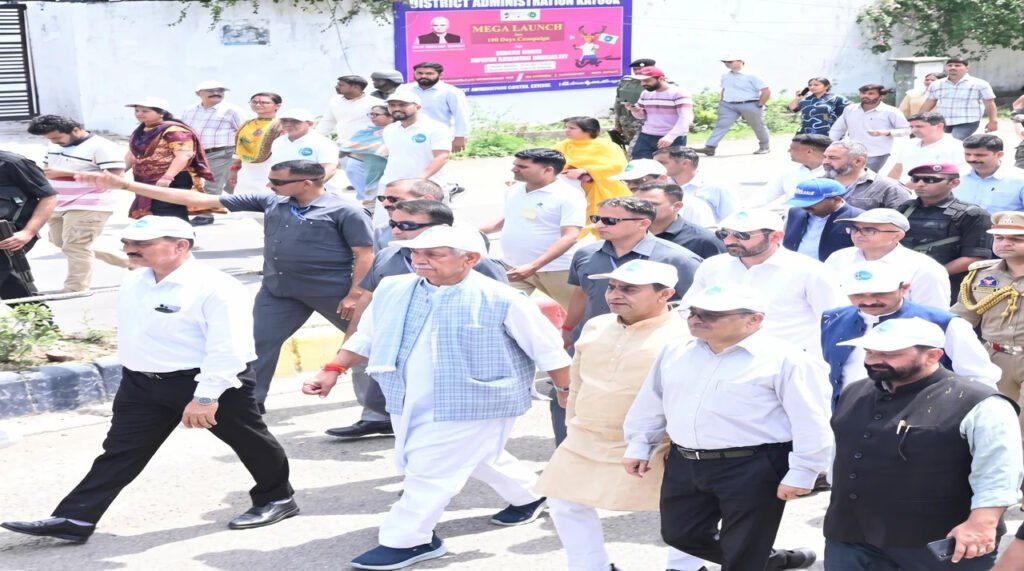 Compassionate rehabilitation key to drug-free J&K: LG Manoj Sinha