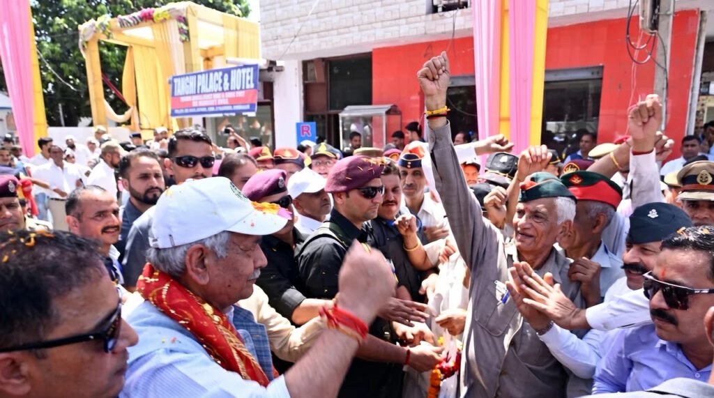 Compassionate rehabilitation key to drug-free J&K: LG Manoj Sinha