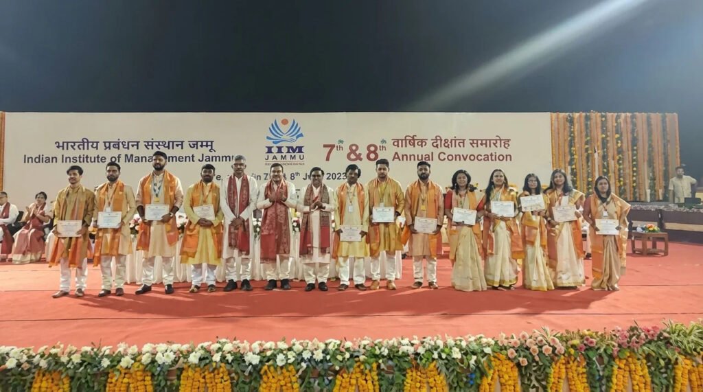 IIM Jammu 9th Convocation: 520 students awarded degrees