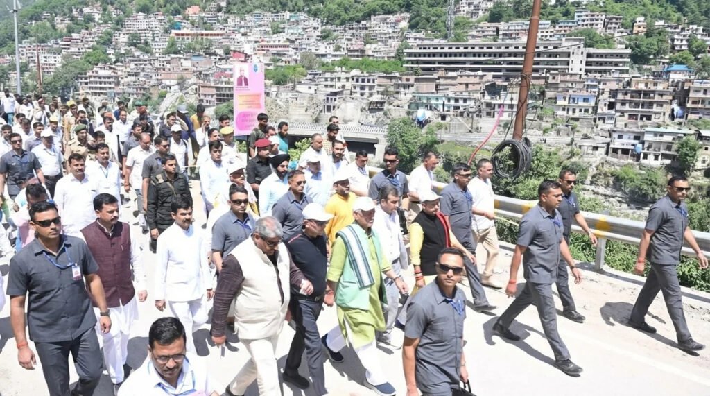 LG Manoj Sinha leads drug-free J&K Padyatra in Ramban