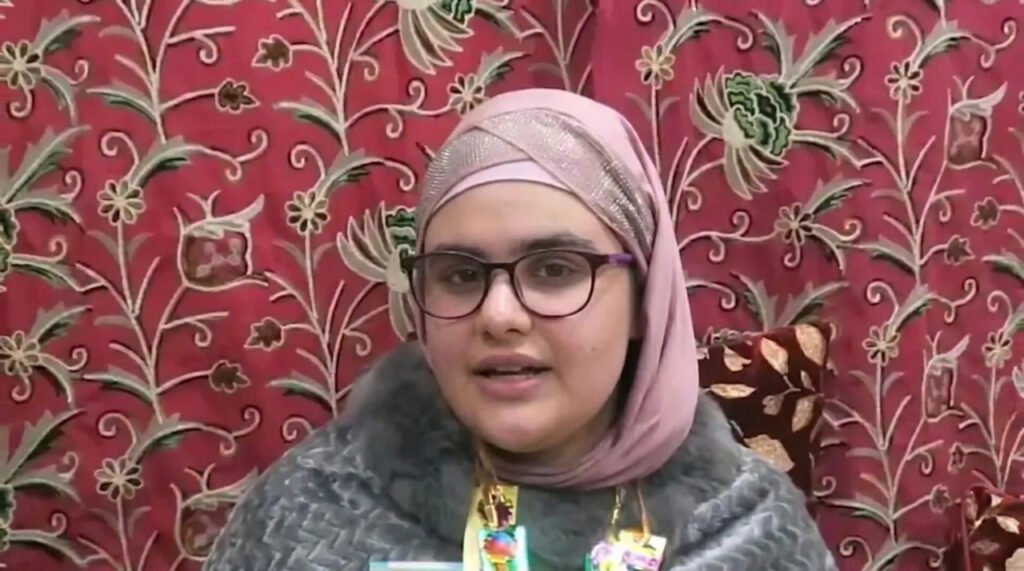 Srinagar visually impaired student scores 95%