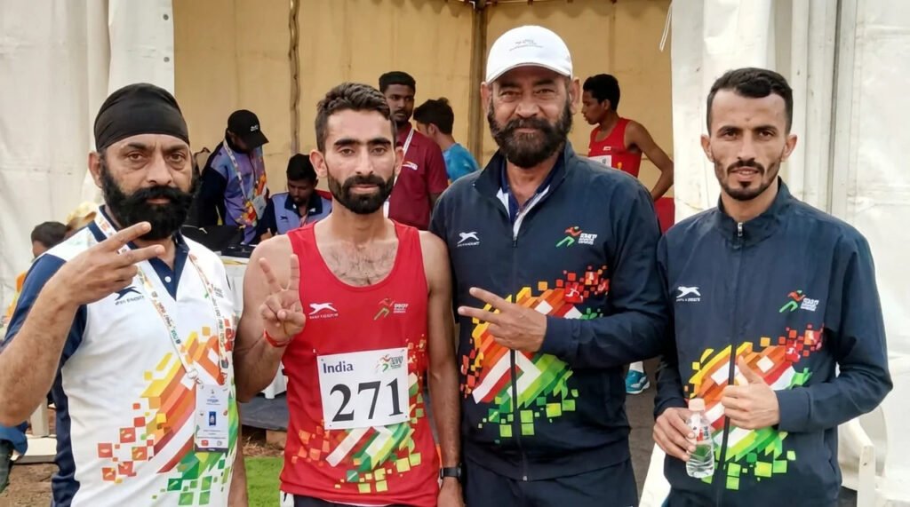J&K police’s Hansraj shines with bronze medal