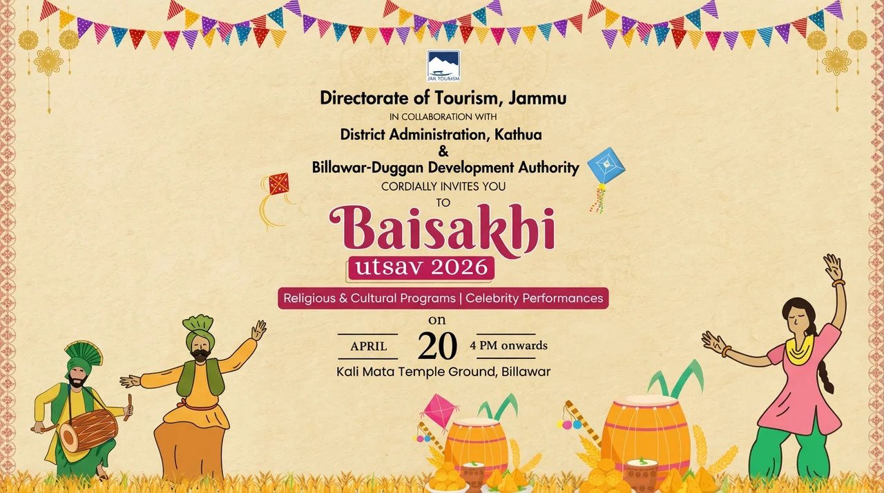 Baisakhi Utsav 2026 to be celebrated at Billawar, showcasing culture & boosting tourism