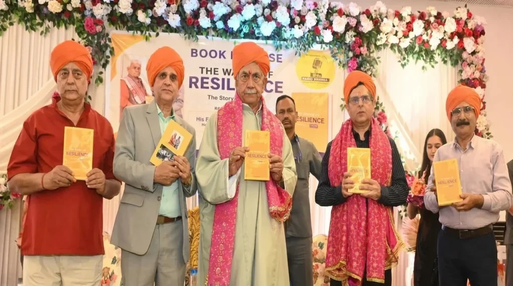 LG Manoj Sinha at ‘The Waves of Resilience’ book launch