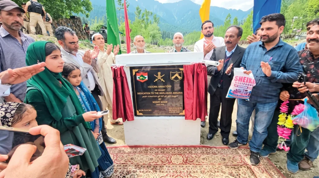 Army constructs bridge in Audoora, improving access for locals
