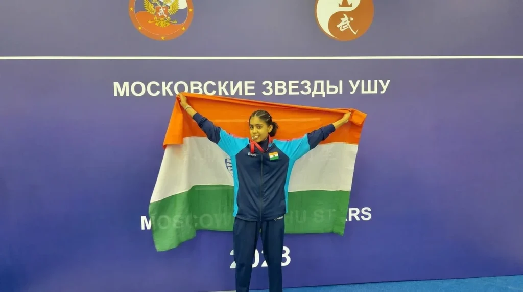 Jammu’s Jiya Manhas wins gold at Moscow Wushu Stars 2026
