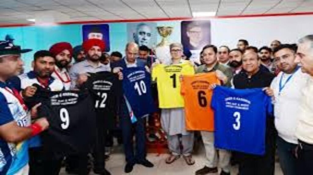 Omar Abdullah launches 2nd Sher-e-Kashmir cricket tournament in Jammu