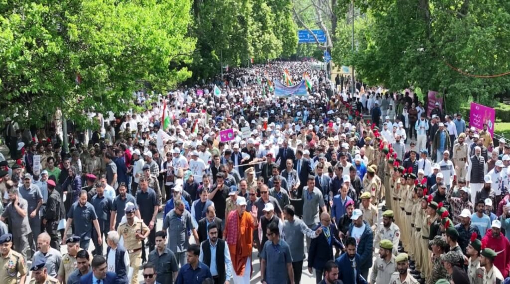 LG Manoj Sinha launches mega anti-drug, narco-terror campaign in Srinagar