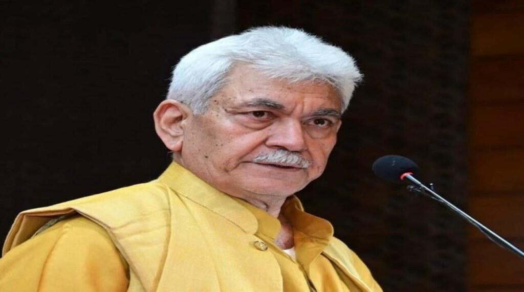 LG Manoj Sinha Arrives in Shopian to inaugurate newly constructed Multipurpose Indoor Stadium