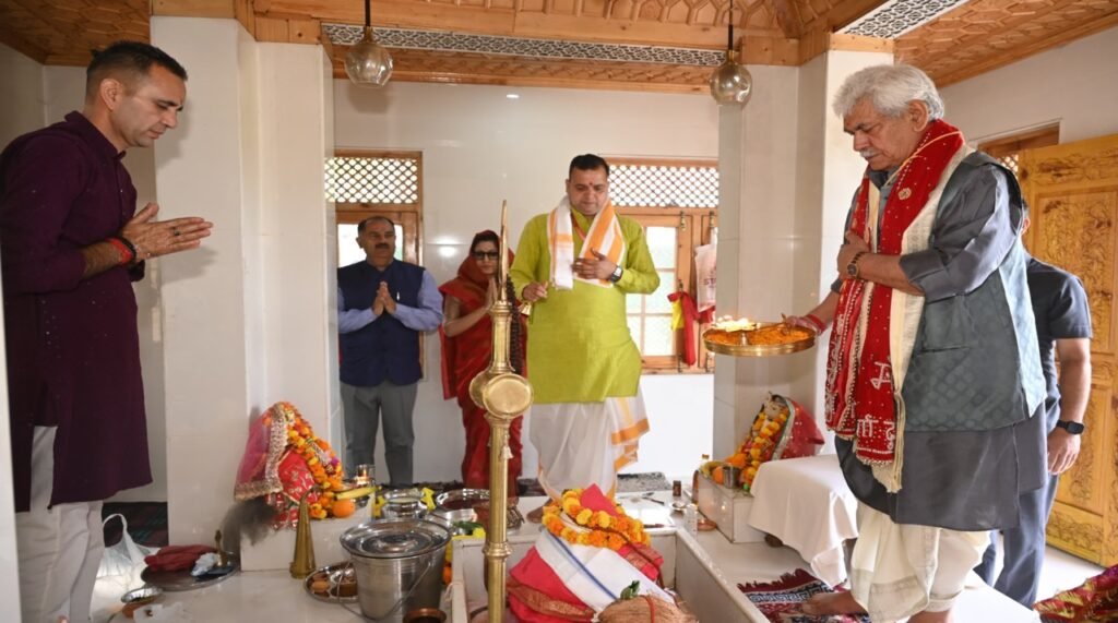 LG Manoj Sinha attends Somnath Swabhiman Parv, calls temple symbol of India’s unbroken faith