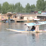 Tourists enjoy pleasant morning weather at Dal Lake in Srinagar
