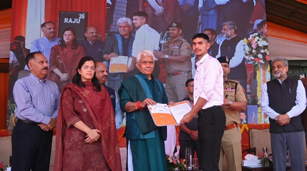 LG Manoj Sinha launches projects in Samba’s regal village