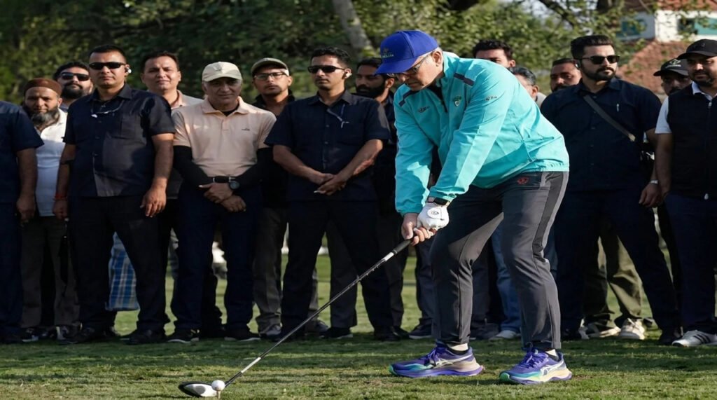 CM Omar Abdullah inaugurates Srinagar Golf Tournament to promote Kashmir tourism