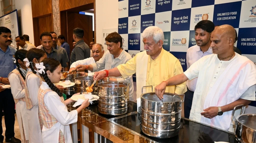 LG Manoj Sinha calls for stronger government-social organisation collaboration to empower youth in J&K