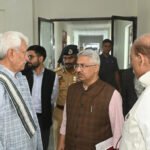 LG Manoj Sinha Reviews Yatri Niwas preparations in Srinagar