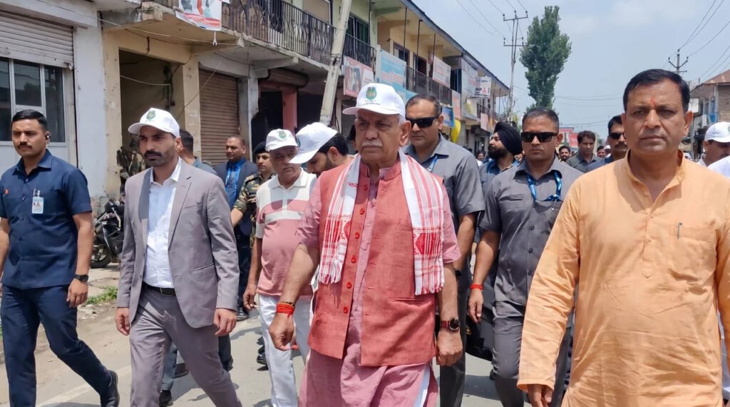 LG Manoj Sinha calls for united fight against Drug Abuse in Jammu and Kashmir