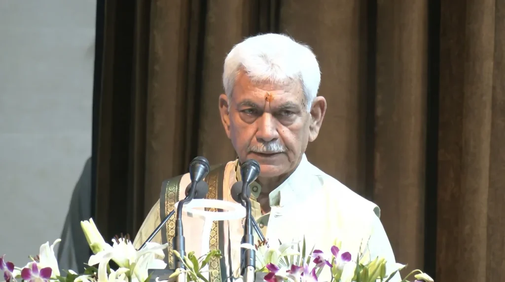 LG Manoj Sinha attends J&K police constables appointment ceremony in Jammu