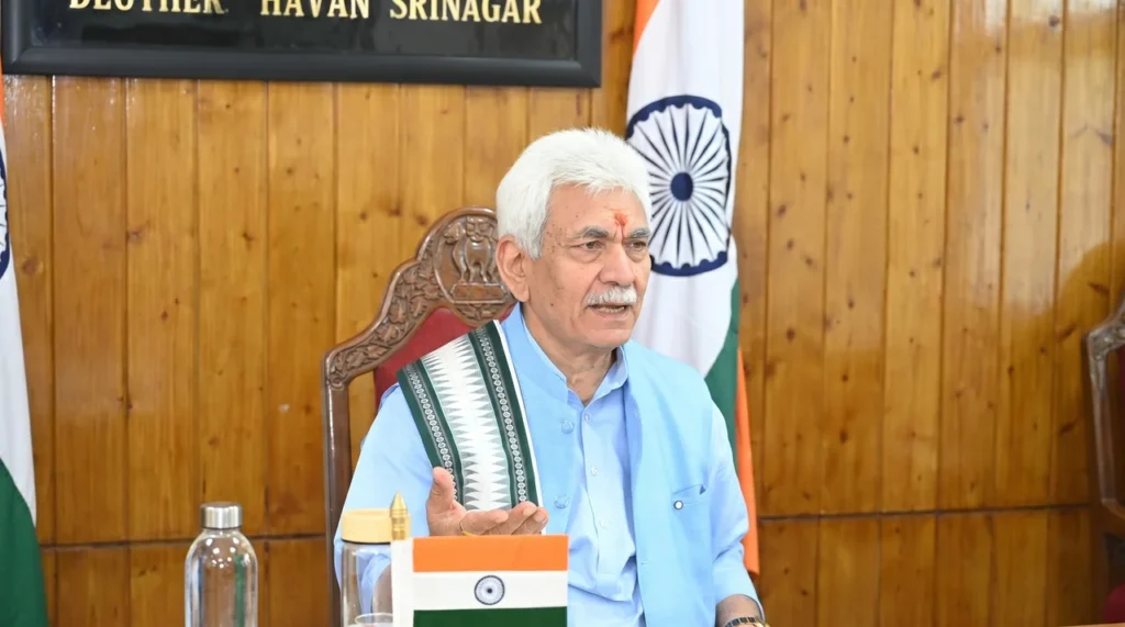 J&K LG Manoj Sinha chairs 7th J&K UT wildlife board meeting in Srinagar