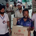 Kashmir’s first Cherry special parcel van departs for Mumbai markets