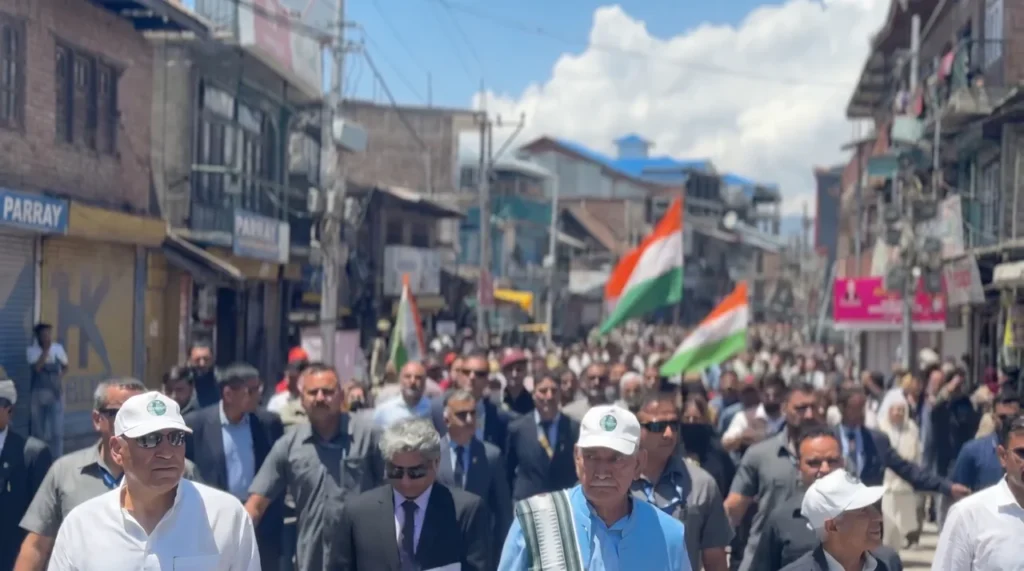LG Manoj Sinha warns of strict action against drug smugglers in Bandipora