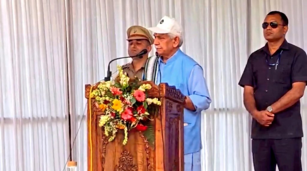 Kupwara Padyatra: LG Sinha says drug networks weakening in J&K