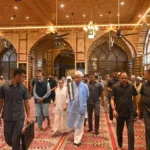 LG Manoj Sinha reviews Eid-ul-Adha preparations at Hazratbal Shrine in Srinagar
