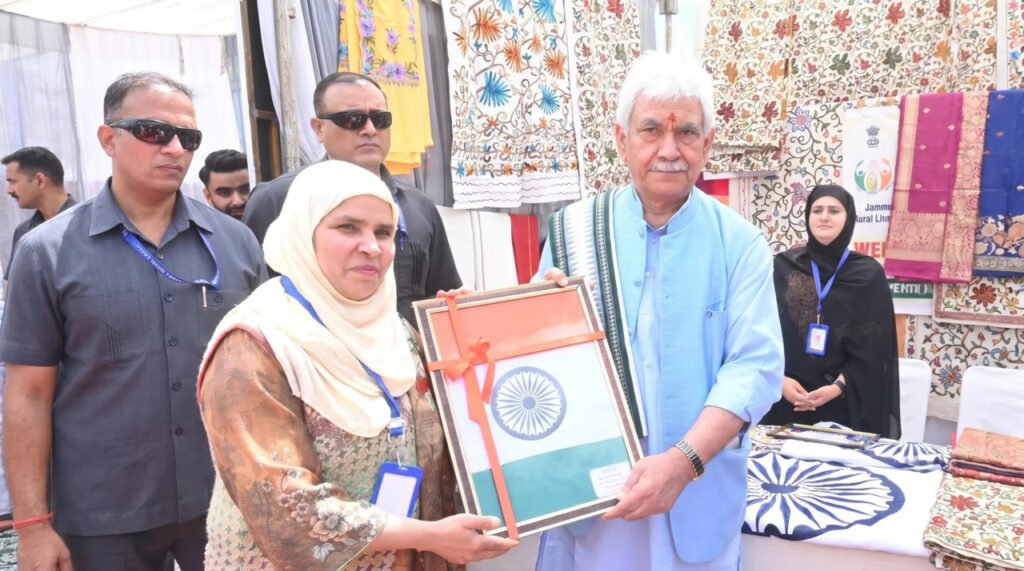 LG Manoj Sinha visits Tregam to boost border village development in Kupwara