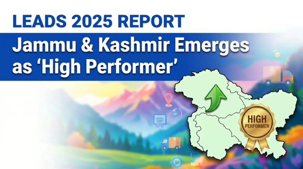 Jammu & Kashmir emerges as ‘High Performer’ in LEADS 2025 report