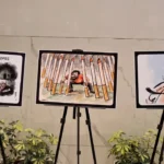 On-wheel cartoon exhibition in Katra spreads anti-drug awareness under 100-Day campaign