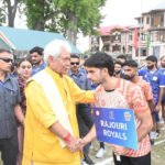 LG  Manoj Sinha ignites sporting spirit in Shopian with Volleyball League 2026