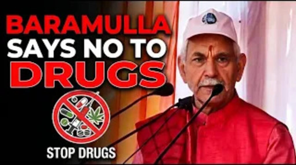 Manoj Sinha Launches ‘Family Fortress’ & Community Drug Shield in Baramulla Massive Padyatra