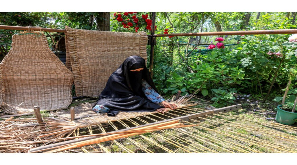 Kashmir youth leads effort to preserve traditional Waguv craft