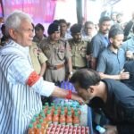 LG Manoj Sinha joins 10th Muharram procession in Srinagar