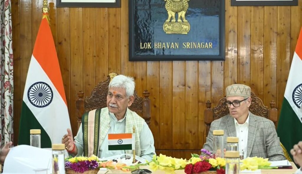 CM, LG Manoj Sinha attend 36th University council meeting of SKUAST-Kashmir