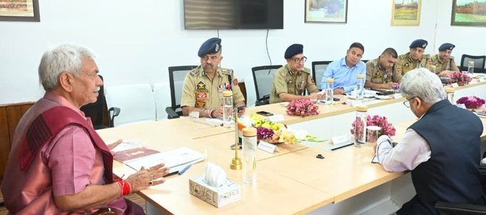 LG Sinha orders seamless arrangements for Muharram and Amarnath Yatra