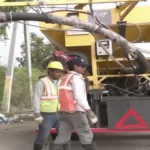 JMC Introduces semi-automated pothole patching machine using cold mix technology in Jammu