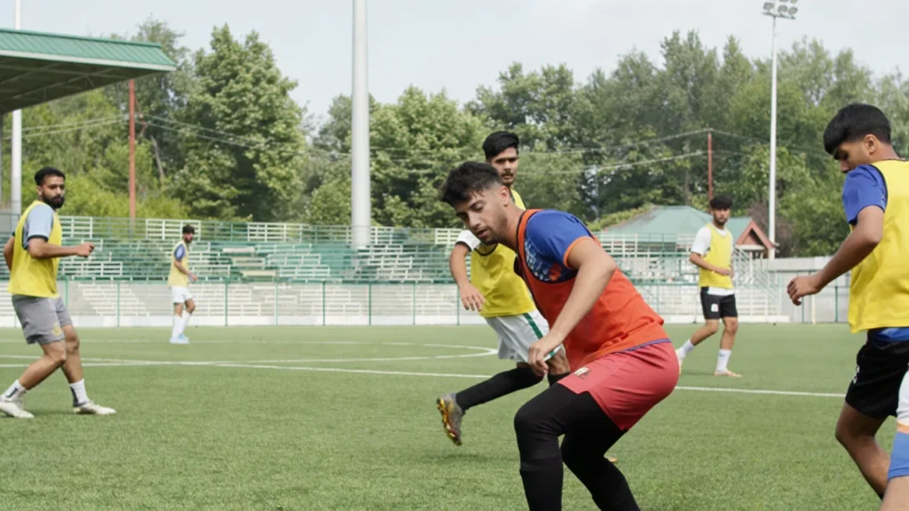 Young footballers gear up for Kashmir Champions League
