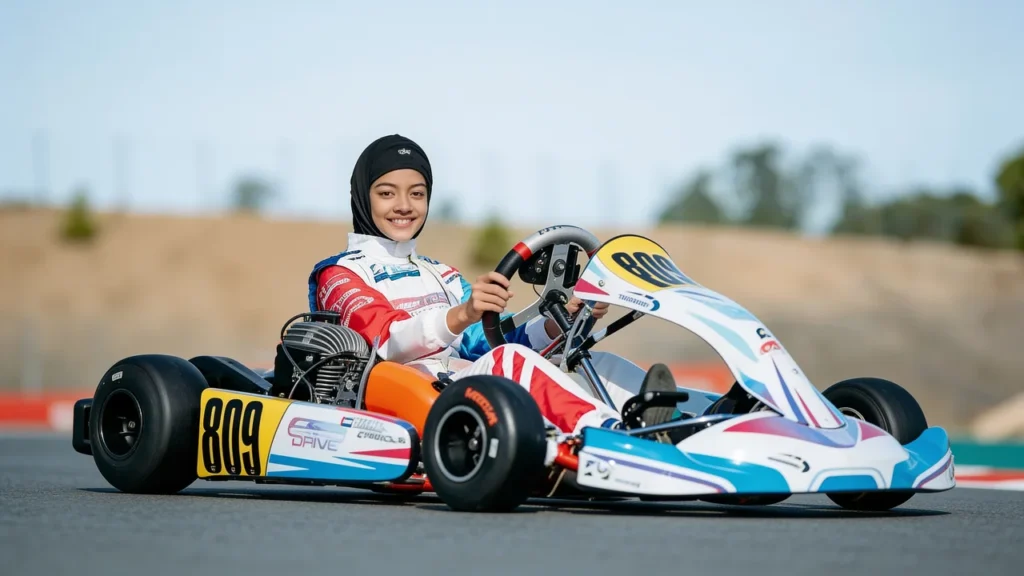 11-Year-Old Atiqa Mir from Kashmir making waves in Global Karting, eyes Formula One dream