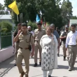 J&K Police Conduct Security Drill at NEET Re-Examination Centres in Srinagar