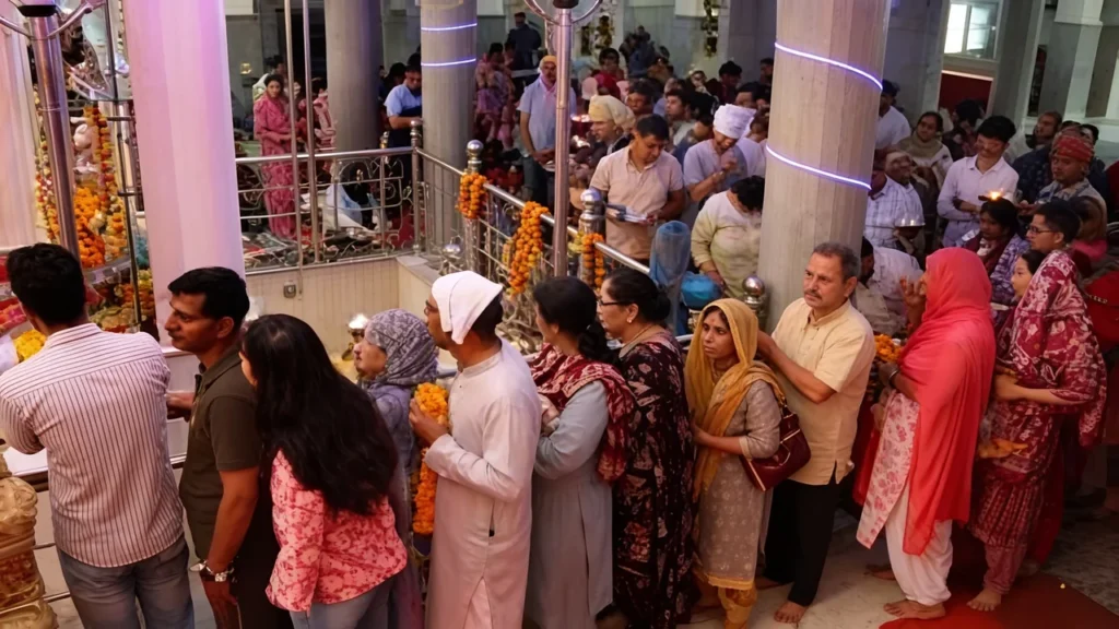 Kashmiri pandits flock to Tulmulla for sacred Kheer Bhawani Mela