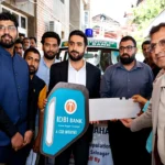 DC Srinagar  Akshay Labroo launches mobile TB screening van